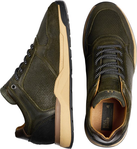 Bullboxer - Sneaker - Men - Green - 43 - Sneakers | bol.com