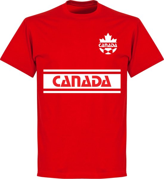 Canada Retro Team T-Shirt - Rood - 4XL