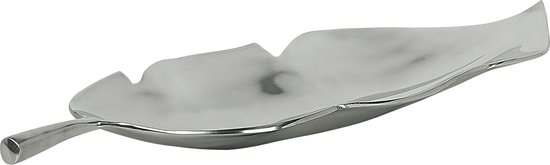Beliani AMRUS - Decoratieve schaal - Zilver - Aluminium