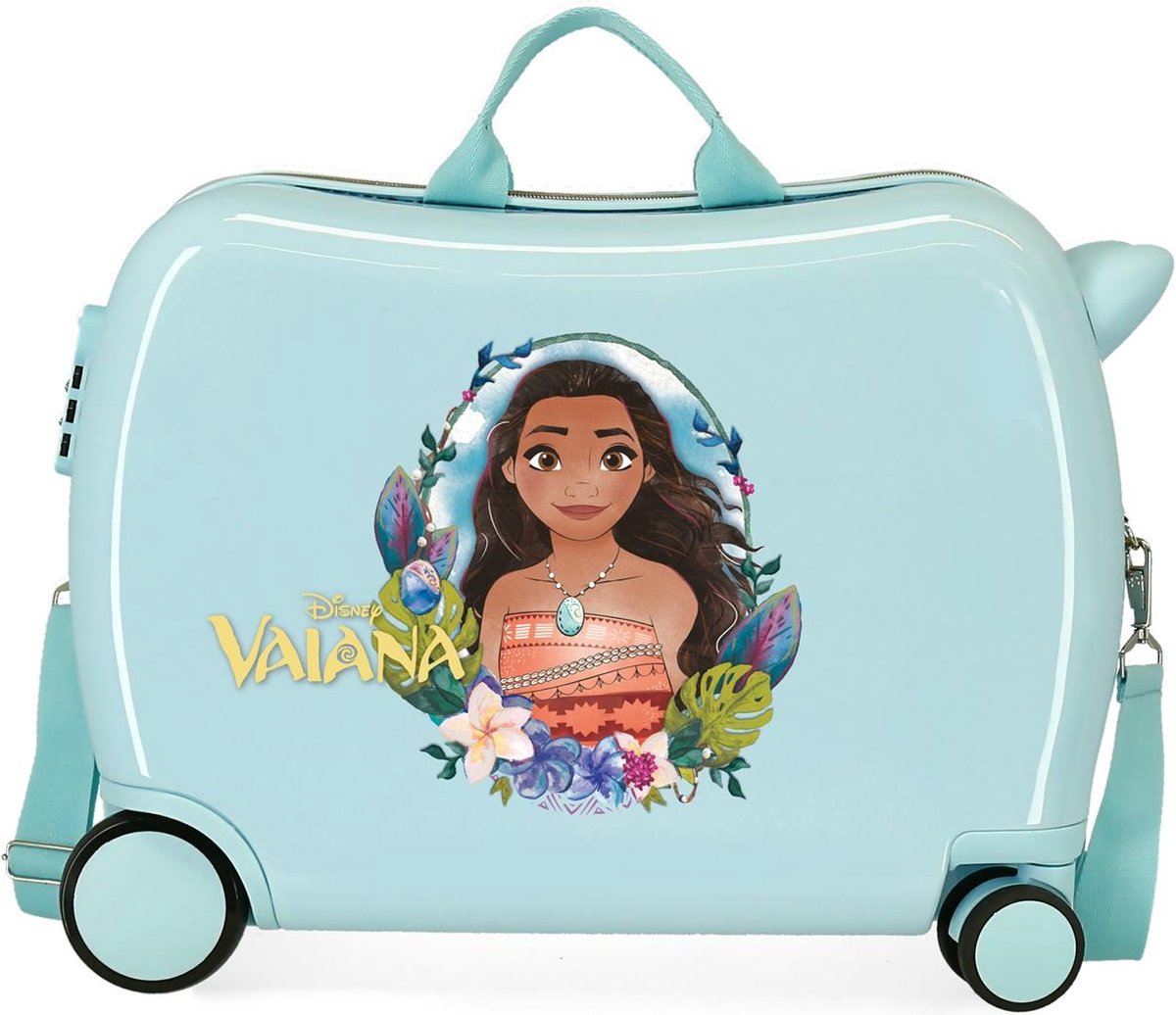 Disney Vaiana ABS kinderkoffer rol zit