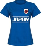 Japan Team T-Shirt - Blauw - Dames - S