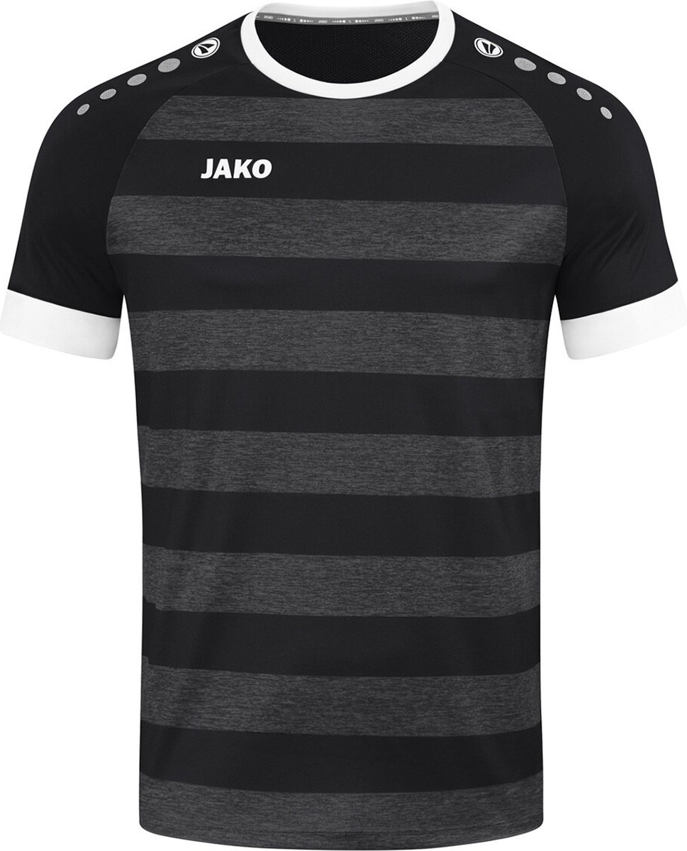 Jako - Shirt Celtic Melange KM - Zwart Voetbalshirt Heren-XL