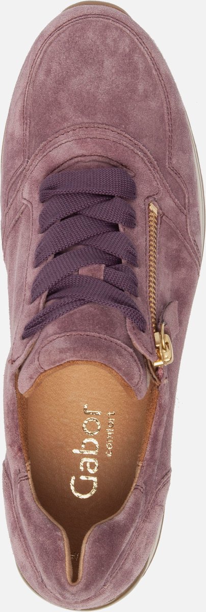 Gabor Sneakers roze Suede - Dames - Maat 43 | bol.