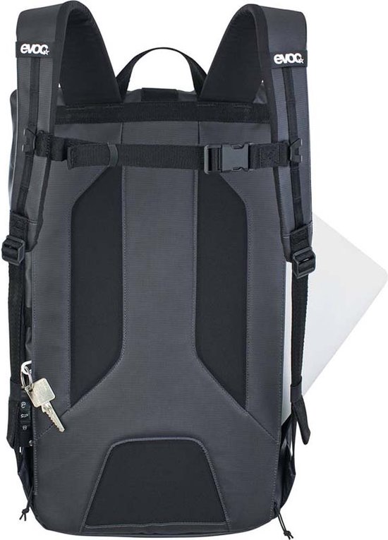 EVOC DUFFLE BACKPACK 26 / GREY BLACK / ONE SIZE / 26L van EV — afbeelding 2