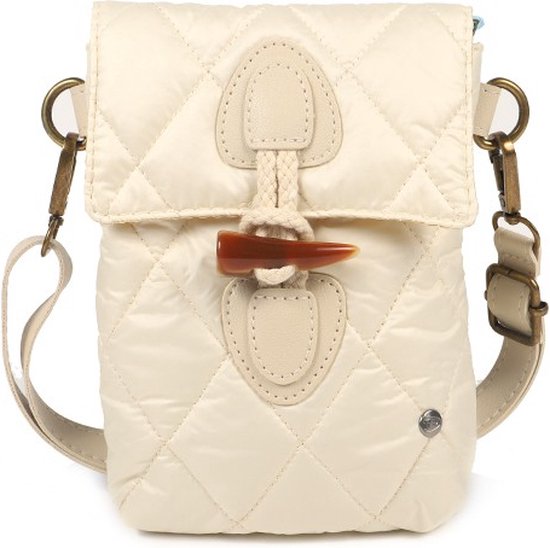 Naturel schoudertasje / crossbody Antiga