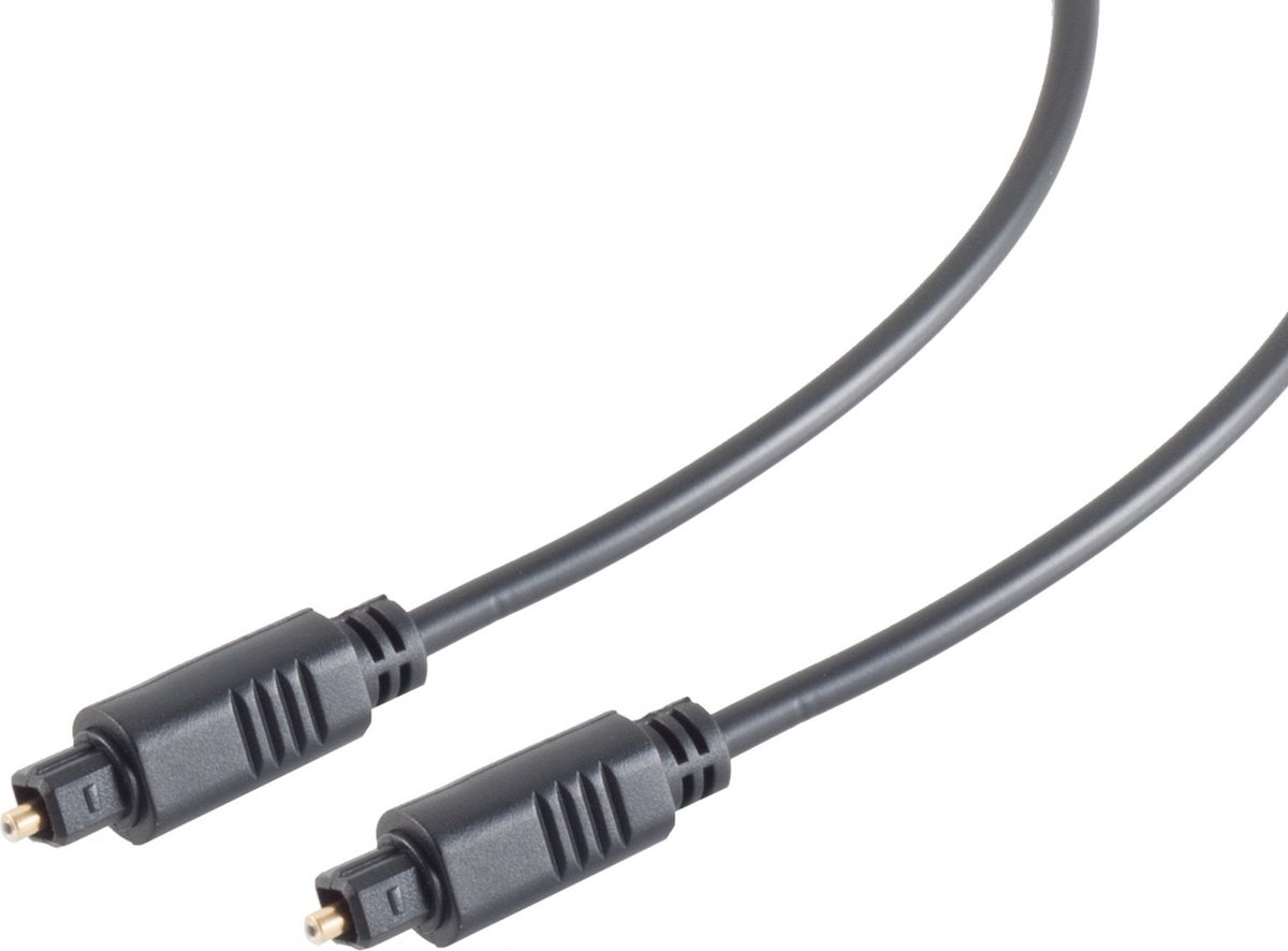 S-Impuls Digitale optische Toslink audio kabel - 4mm - 3 meter