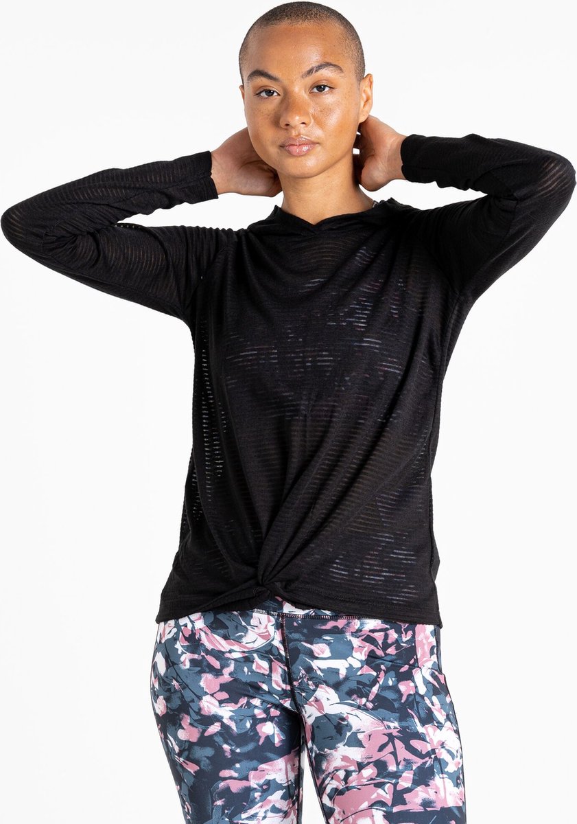 De Dare2B See Results overhead fleece dames sneldrogend lichtgewicht Zwart
