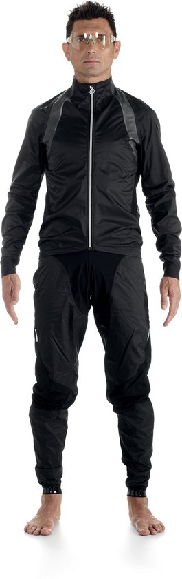 Assos RS Sturmprinz Evo Regenjack Prof Zwart