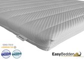EasyBedden® Topper - Topdekmatras - Gel Hybrid Koudschuim 110x200 7 cm dik Actie!!!!