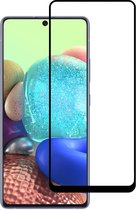 Smartphonica Samsung Galaxy A71 5G full cover tempered glass screenprotector van gehard glas met afgeronde hoeken geschikt voor Samsung Galaxy A71 5G