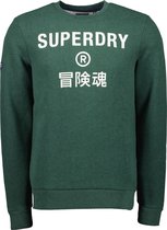 Superdry Sweater - Slim Fit - Groen - M