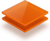 Plexiglas opaaloranje 3 mm - 70x60cm