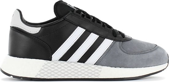 ik betwijfel het nogmaals behang adidas Marathon Tech Boost - Heren Sneakers Sportschoenen Schoenen Leer  Zwart-Grijs... | bol.com