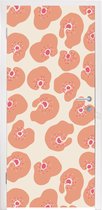 Deursticker Bloem - Patroon - Abstract - 95x215 cm - Deurposter