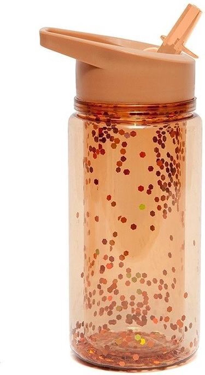 Drinkfles Glitter Bronze | Petit Monkey