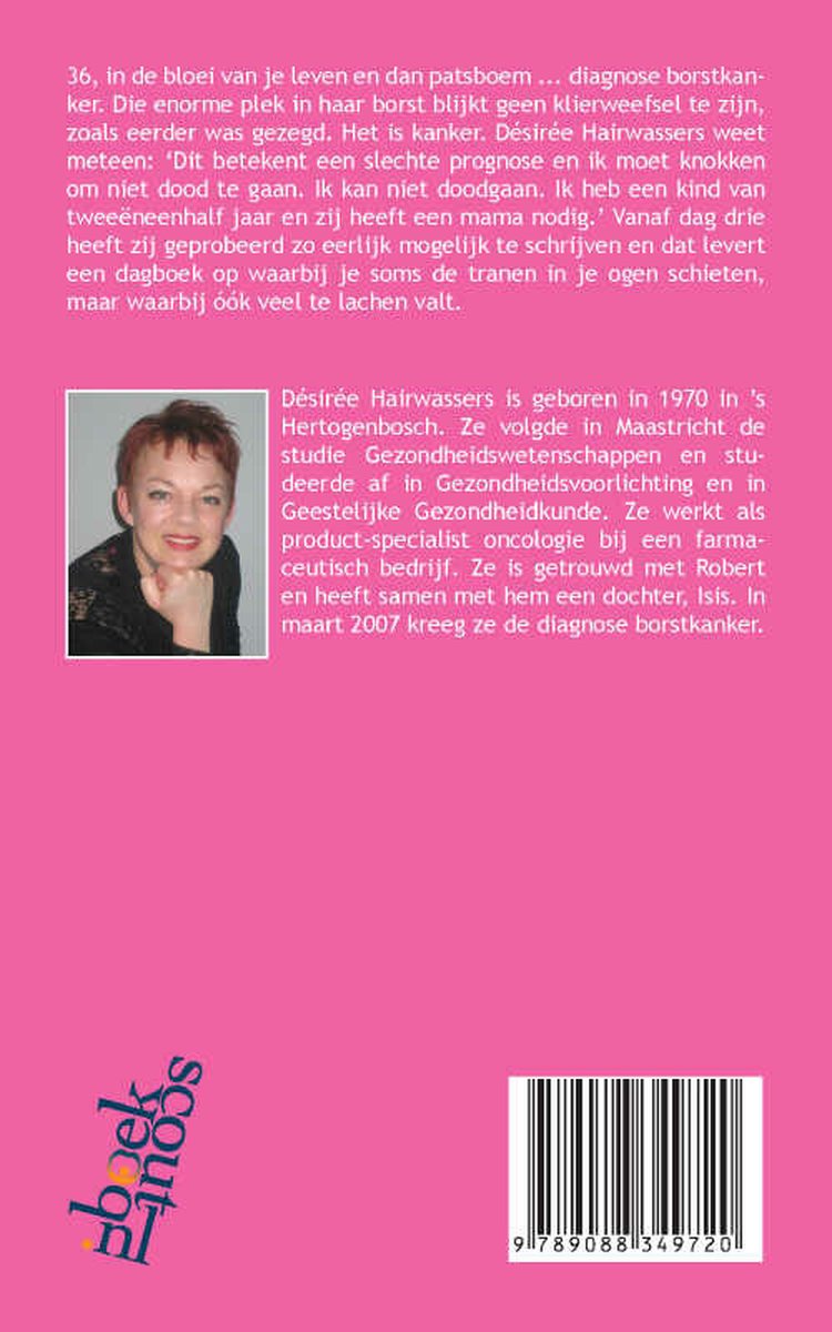 Kanker is K - back cover