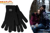 Thermo Handschoenen Winter – Unisex - Zwart - S/M - Handschoenen Dames - Handschoenen Heren - Wanten