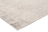 Vercai Rugs Invista Collectie - Hoogpolig Vloerkleed - Zacht Tapijt voor Woonkamer - Polyester - Grijs - 80x150 cm