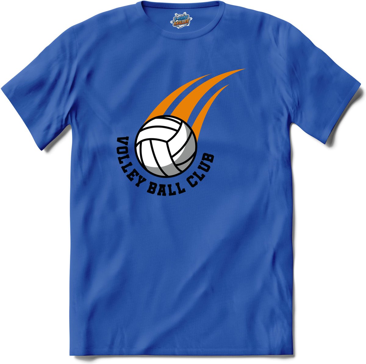 Volleybal club sport - T-Shirt - Dames - Royal Blue - Maat M