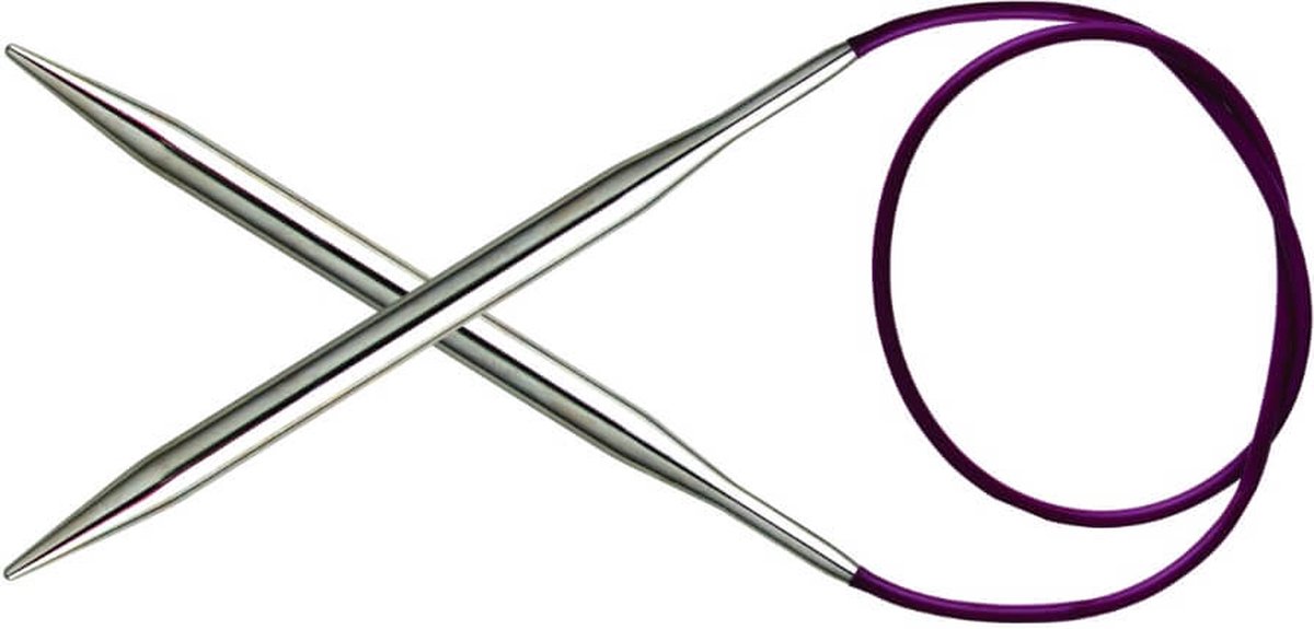 KnitPro Nova Metal rondbreinaalden 120cm 10.00mm