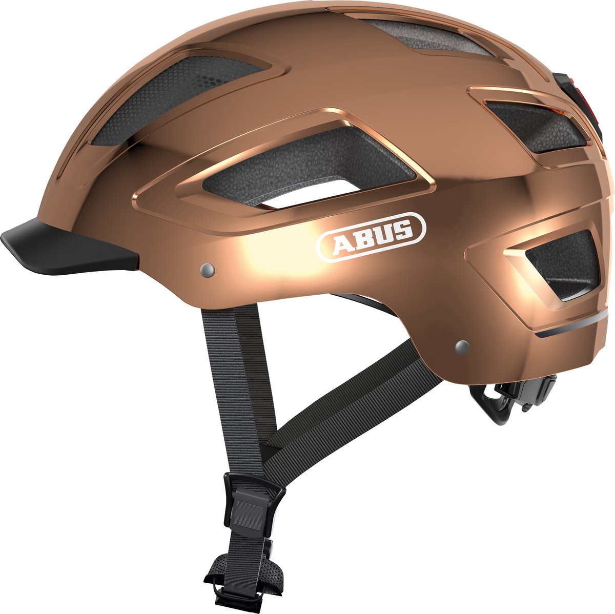 Abus Hyban 2.0 Fietshelm chrome rosé M ( 52 t/m 58 CM )