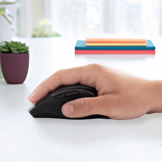 Logitech M705 - Draadloze Marathon Muis - USB - Rechtshandig - Grijs