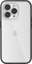 Woodcessories Clear Case - geschikt voor iPhone 14 Pro Max - gemaakt van bio-materialen - Black-clear