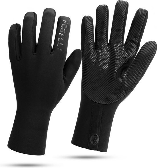 Rogelli Winterhandschoenen Neoflex - Zwart - Unisex - Fietshandschoen - Maat XL