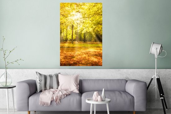 Affiche Arbre - Nature - Soleil - Paysage - Forêt - 80x120 cm