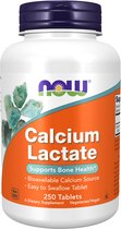 NOW Foods - Calciumlactaat (250 tabletten)