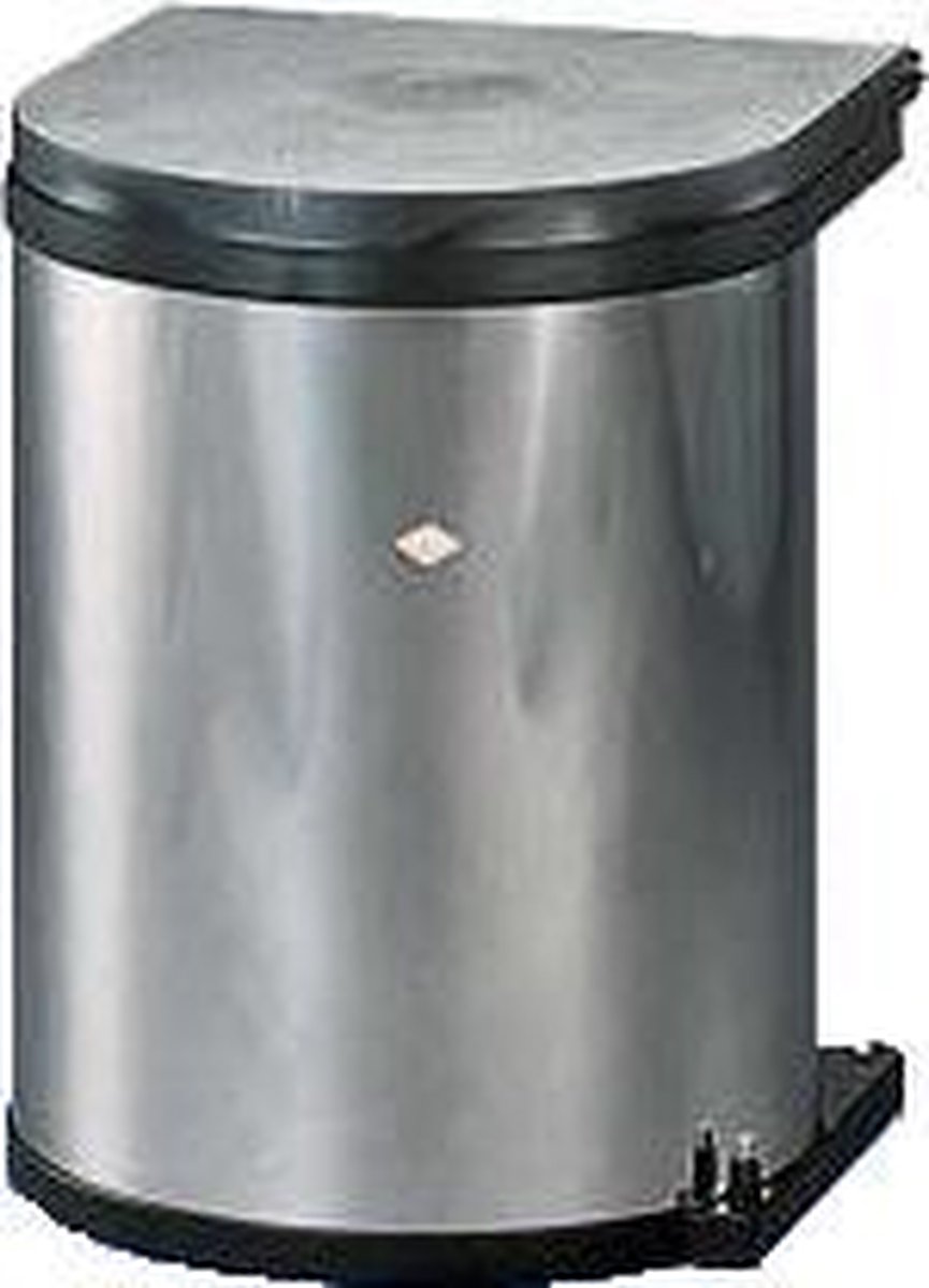 Wesco Afvalemmer rond 13 L - RVS