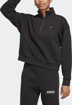 adidas Sportswear ALL SZN Fleece Graphic Sweatshirt - Dames - Zwart- XS