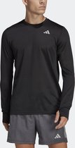 adidas Performance Own the Run Longsleeve - Heren - Zwart- M