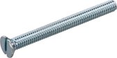 Hoenderdaal metaalschroef gegalv.pk.  m3 x 20 mm   din 963  - doos à 200 stuks