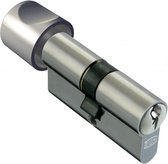 DOM Deurcilinder Plura 333K6 SKG** 30,5/30,5mm (1 zijde knop, 1 zijde sleutel).