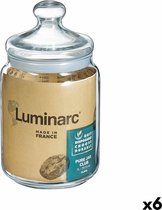 Blik Luminarc Club Transparant Glas 2 L (6 Stuks)