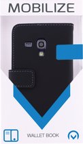 Mobilize Slim Wallet Book Case Samsung Galaxy SIII Mini I8190 Black