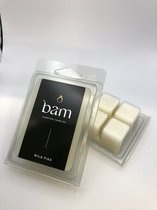 BAM wax melts - eucalyptus - geurchips op basis van zonnebloemwas - moederdag - cadeau - vegan - geurwax 1 stuk