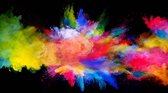 Fotobehang Colour Explosion | XXL - 312cm x 219cm | 130g/m2 Vlies