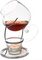 CKB ltd – cognac verwarmer snifter warmer glas set brandy glazen – cognacglazen cognacglas proeverij cadeau geschenk drank remy martin