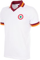 COPA - AS Roma Away 1980-81 Retro Voetbal Shirt - XL - Wit