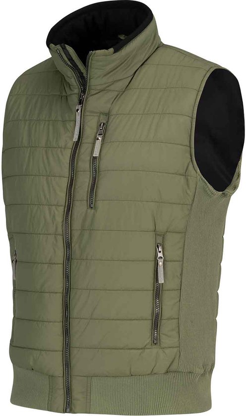 BJØRNSON Alec Bodywarmer 4 seizoenen Heren - Outdoor - Maat 2XL - Olivine groen