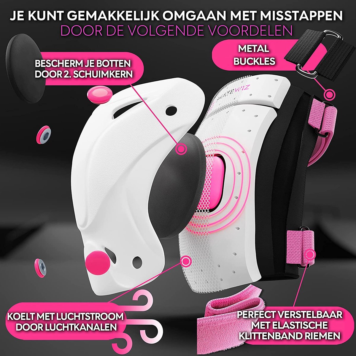 Beschermende accessoires voor inlineskaters / beschermers voor kinderen en volwassenen \ Child protectors - beschermerset voor skateboard, scooter, skaten, rijden, buitensport