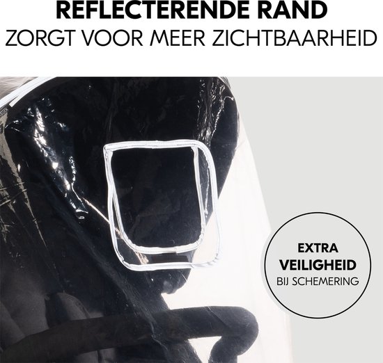 Hauck Raincover 3W Regenhoes voor buggy - transparant van Hauck — afbeelding 5