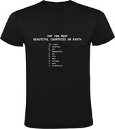 Indonesia top ten most beautiful countries on earth Heren T-shirt | indonesie