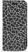 Casetastic Wallet Case Black Apple iPhone X - Transparent Mosaic White