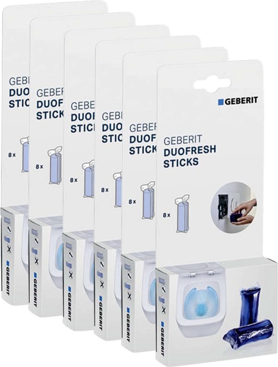 Geberit DuoFresh Sticks Toiletblok - 48 stuks - Voordeelverpakking