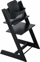 Chaise haute Stokke® Tripp Trapp® Noir + Bébé Set™ GRATUIT