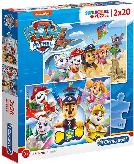 Clementoni Paw Patrol Puzzel 3 X 48 Stukjes Clementoni Paw Patrol Puzzel 3 X 48 Stukjes