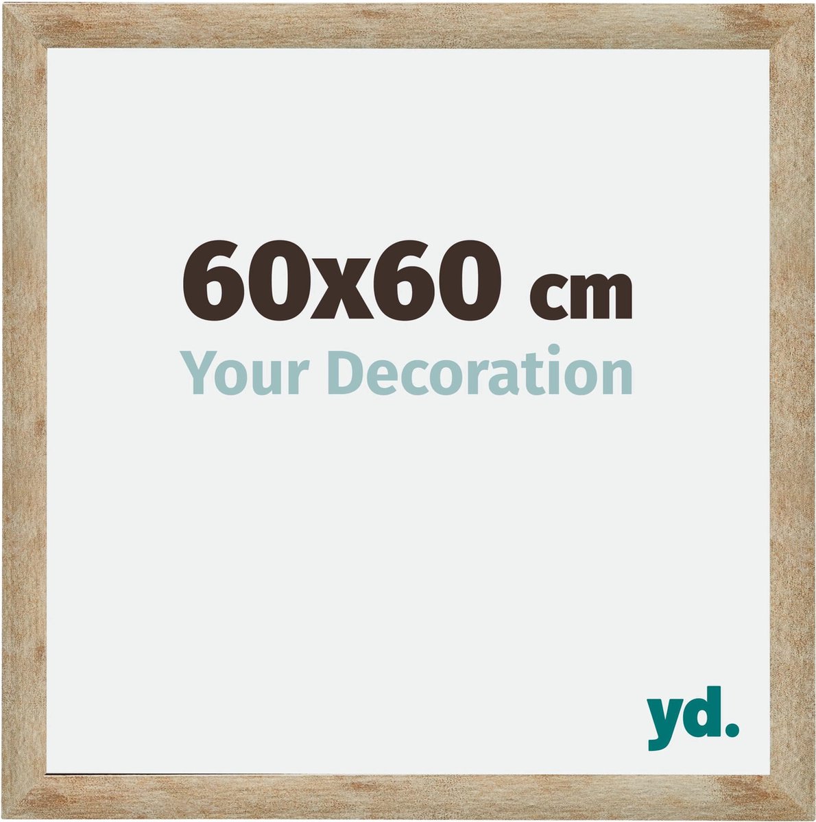 yd. Your Decoration - Fotolijst 60x60 cm - MDF - Goud - Catania